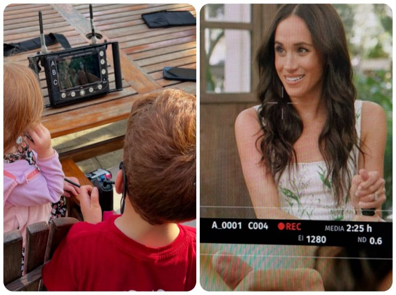 Kinderen Meghan Markle helpen bij opname ‘With Love, Meghan’