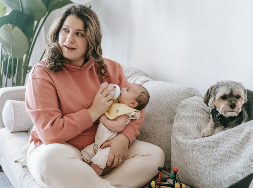 Koemelkallergie bij baby