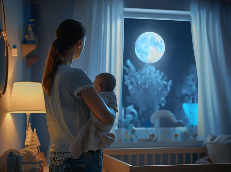 Heel veel babynamen die ‘maan’ betekenen