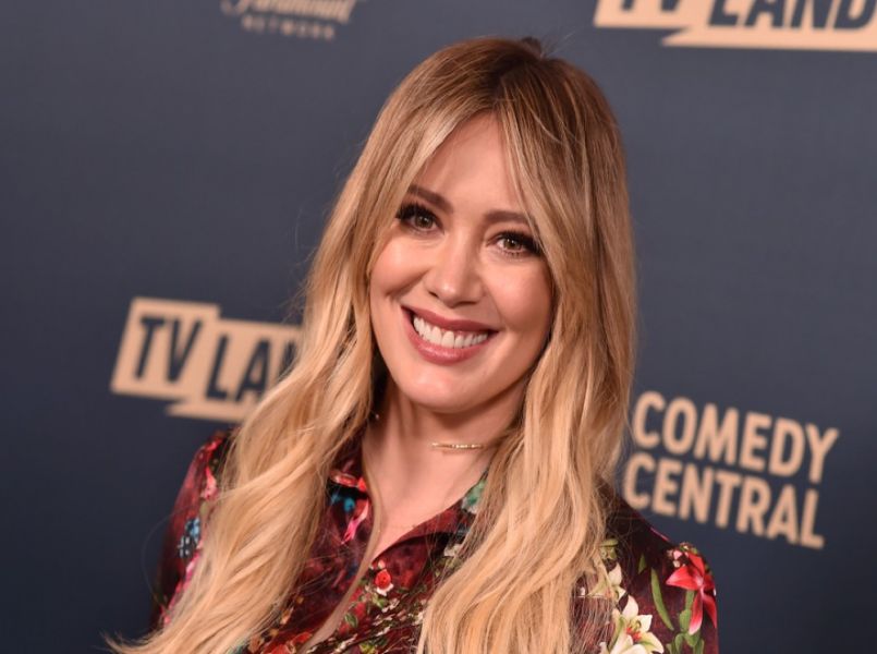 Hilary Duff was blij dat haar 9-jarige zoon haar bevalling zag