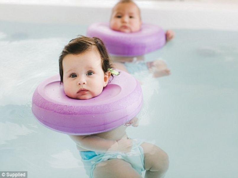 Lekker relaxed: een spa speciaal voor pasgeboren baby