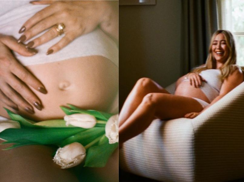 Hilary Duff verwelkomt vierde kind via badbevalling