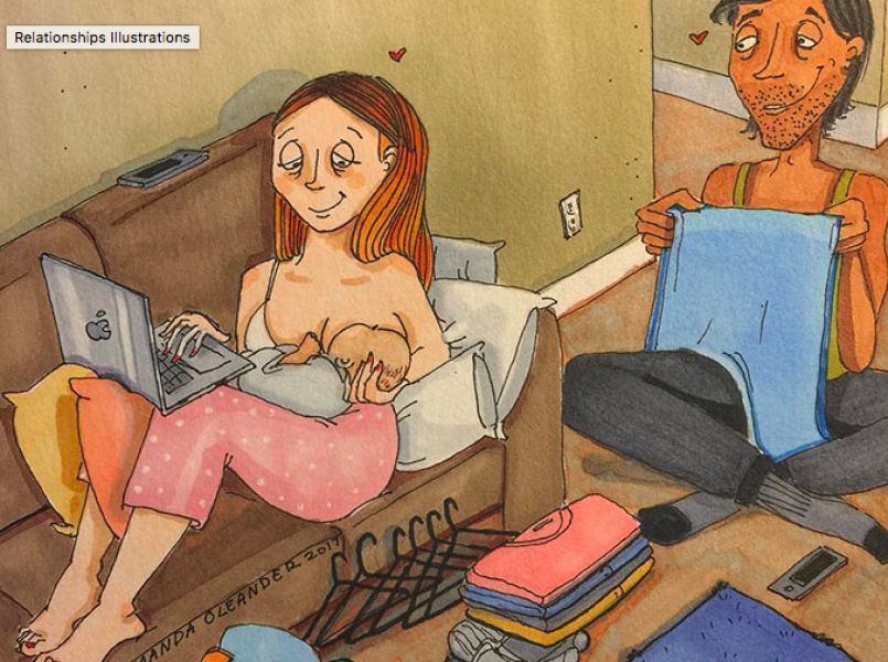 Zó ziet een lange relatie er in het echt uit