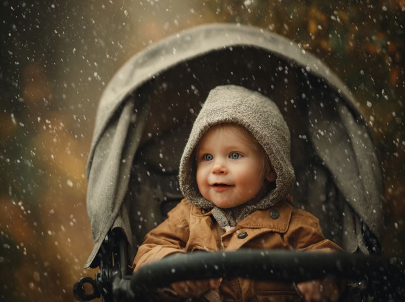 Krachtige babynamen die ‘regen’ of ‘wind’ betekenen