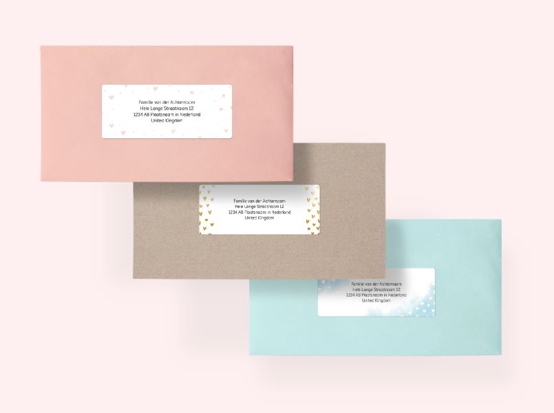 Winactie: 2x adresstickers voor je geboortekaartje t.w.v. €50,- 