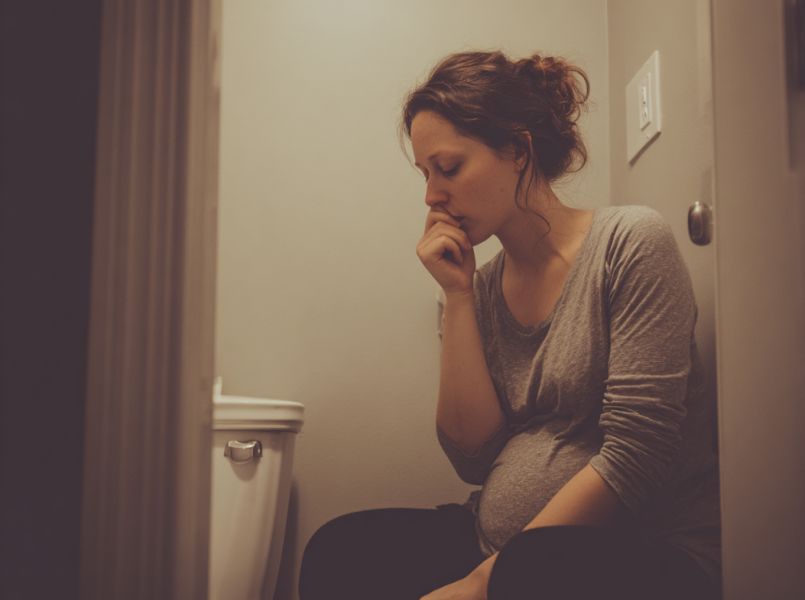 Aha: dus daar komt die ochtendmisselijkheid vandaan!