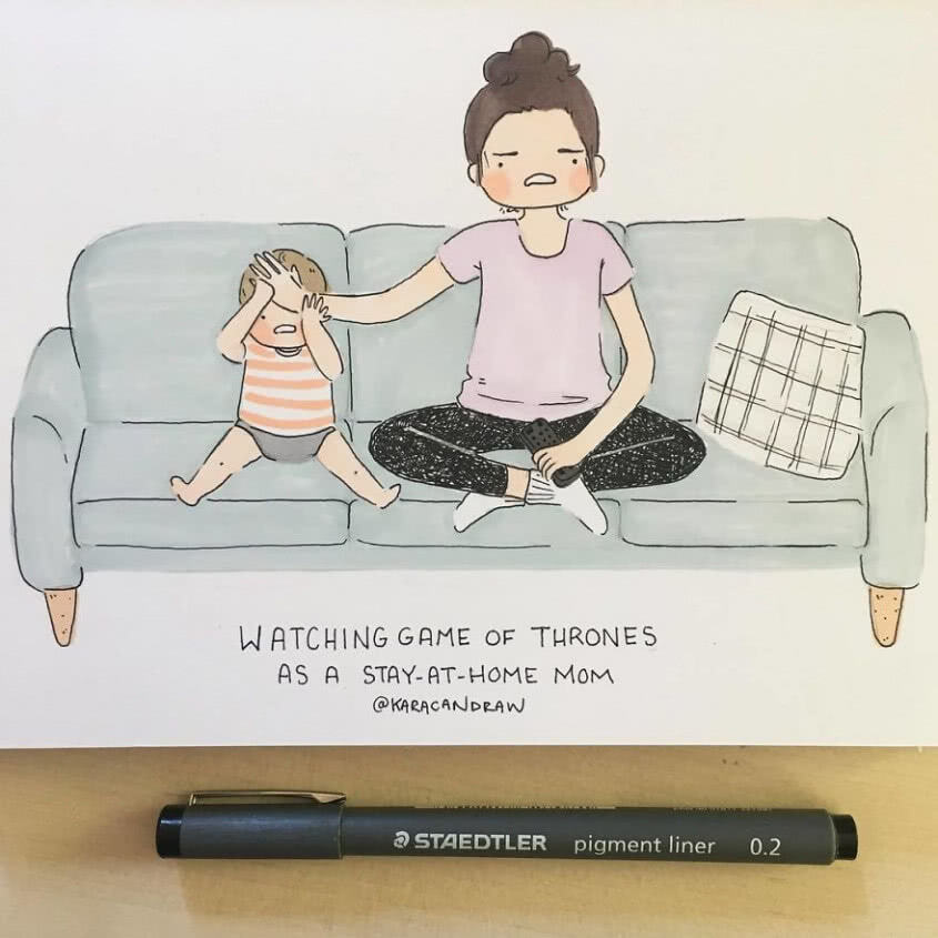 thuisblijfmoeder peuter